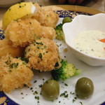 レストラン山水 - フライドカマンベール