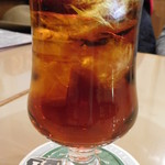 レストラン山水 - アイスティー