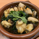 魚民 - 帆立とつぶ貝の磯焼き
