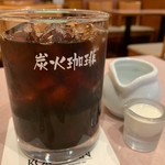 珈琲館 - 炭火アイス珈琲510円