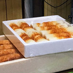 有限会社桝屋酒店   - 立派な竹輪と玉葱さつま揚げ