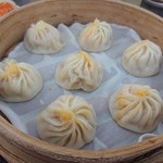 上海好味道小籠湯包 - 蟹味噌小龍湯包(180元)