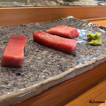 小判寿司 - 本鮪中トロ味比べ