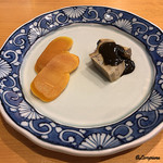 小判寿司 - 唐墨と煮鮑