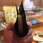 小判寿司 - 玉珧の磯辺巻