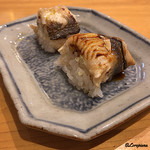 小判寿司 - 穴子 煮つめと塩