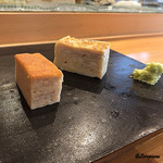 小判寿司 - 二種類の玉