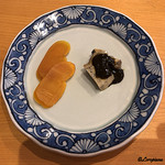 小判寿司 - 唐墨と煮鮑