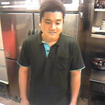 京都　中京　ホルモン丸 - インデーさんに送った写真。「お客さん、いないんです・・・」というコメつきで（笑）