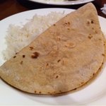ガネーシュ - チャパティ＆バスマティライス