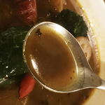 ウッド・バック - スープはこんな感じ