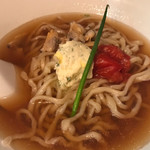 らーめん　かねかつ - お楽しみの季節限定 あさりのらーめん（1,000円税込）