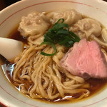 らーめん　かねかつ - 安定の定番 手打ちわんたんめん大盛（1,150円税込）