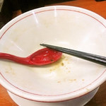 横浜中華そば 維新商店 - 完食