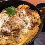 和食さと - 厚切りロースかつ丼