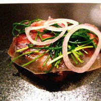 カンテサンス - 海老芋　豚バラ煮込み　生ハム　タルトフランベ