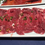 蜀九香火鍋酒楼 - 手切り黄牛肉。