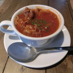 folk burgers&beers - スープ200円