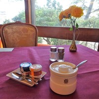 メインダイニングルーム 三笠 - 朝食（洋）：テーブルからの眺め