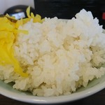 松壱家 - 14時までライスバー無料