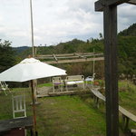 豆岳珈琲 - テラス席