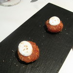 カセント - タパス⑤ターメリック風味の生ハムコロッケ