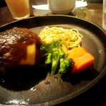 キッチンきむら - チーズハンバーグ