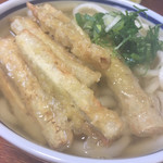 三井うどん店 - ごぼう天うどん