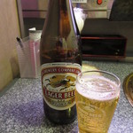 一升びん - 瓶ビール 580円