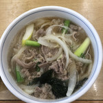 手打うどん 町川 - 肉うどん小