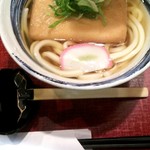 杵屋 - きつねうどん　1.5玉