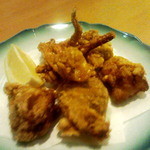 幸寿司 - 鶏の唐揚げといか足揚げ