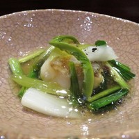 徳うち山 - 甘鯛の揚げ物に山菜の甘酢餡かけ　葛餡がお出汁が香り味共に豊かです♪♪♪　