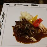 ユーヨーグリル 北海道 - 牛ワイン煮込み