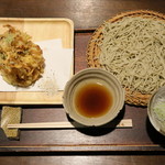 古窯庵 - 料理写真:かき揚げ天せいろ