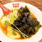 桃太郎商店 - 児島のわかめラーメン750円＋税