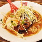 桃太郎商店 - 桃太郎ラーメン(豚骨醤油)700円＋税