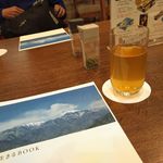 サントリー 天然水のビール工場 東京・武蔵野ブルワリー - ウェルカムドリンク伊右衛門