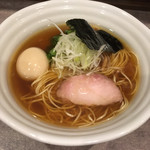 麺処 風人 - 【正油そば 肉1枚・味玉】870円