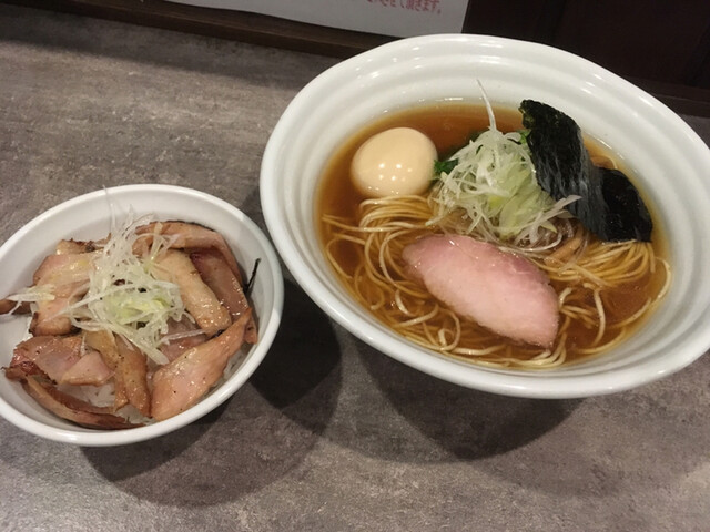 正油そば 肉1枚 味玉 By カオえもん 麺処 風人 高崎問屋町 ラーメン 食べログ