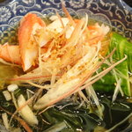 樽見 - 2011.11.13）カニ酢（７４０円）