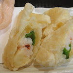 樽見 - 2011.11.13）エビとチーズの挟み揚げ（７４０円）