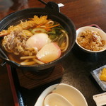 Temboukan - 地鶏鍋焼きうどんセット