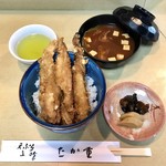 たか重 - 穴子天丼１２００円