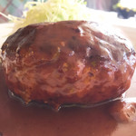 とわいらいと - 【2019年02月】ハンバーグ、ハンバーグを横から、この厚み、中々の仕上がり(^O^)