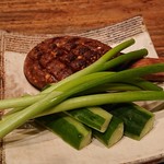 板蕎麦 香り家 - 焼き味噌 450+税