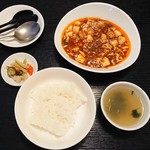 中国酒家 風雅 - 四川麻婆豆腐＋ライスセット 1,242円