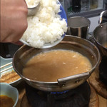 すき焼･鍋物 なべや - かきみそは雑炊やね