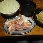 焼肉×食べ放題 豪徳寺 ひゃくてん - ランチ食べ放題豚バラ