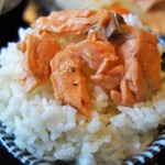 北海道旨いもの居酒屋 ヤマノキ - オンザライス～～！